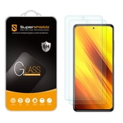 Supershieldz Designed for Xiaomi Poco X3/ Poco X3 Pro/ Redmi Poco X3 NFC Tempered Glass Screen Protector, Anti Scratch, Bubble Free 2 Pack