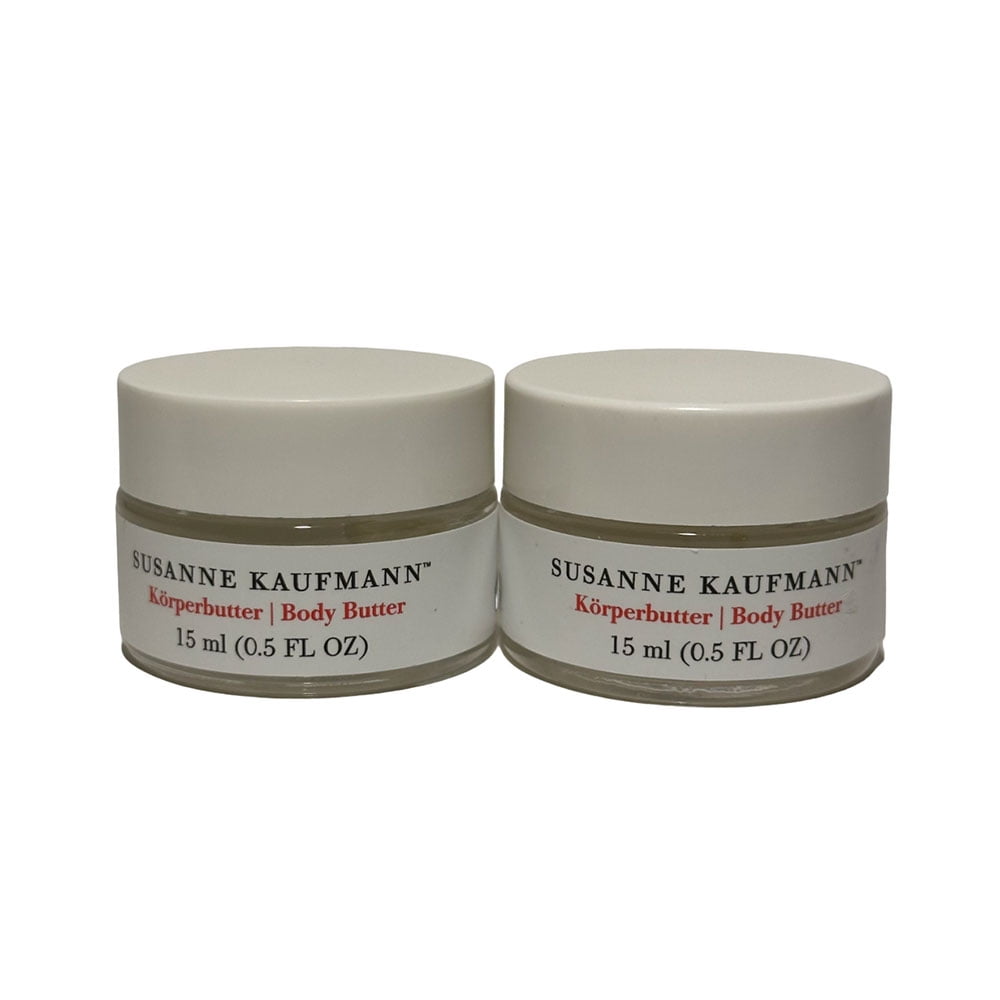 2 Pack, Susanne Kaufmann Body Butter .5 oz / 15 ml