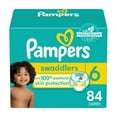 [2 Pack] Swaddlers Active Baby Diapers Enormous Pack Size 6 84ct