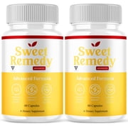 2 Pack Sweet Remedy Blood Support, SweetRemedy Overall Health and Wellness Support Formula 120 Capsules