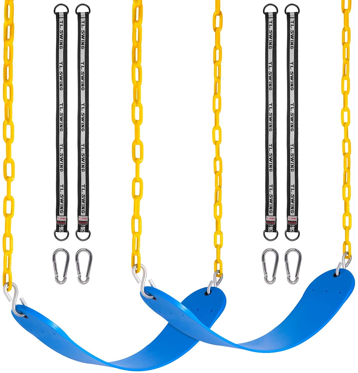 2 Pack Swing Seats for Kids Adult,Heavy Duty Outdoor Swing Set