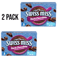 thumbnail image 1 of ( 2 Pack ) Swiss Miss Dark Chocolate Flavored Hot Cocoa Mix, 8 Count Hot Cocoa Mix Packets, 1 of 7