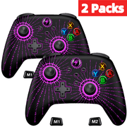 Switch 2 Controller, Wireless Switch Pro Controller for Switch/Switch 2/OLED/PC/Android/IOS, 2 Pack