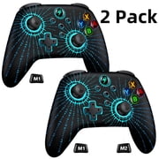 2 Pack Switch Controller,QQV Switch 2 Controller Replacement for Switch Pro Controller,Switch Controllers Remote with Adjustable TURBO and Dual Motor Vibration