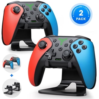 Nintendo Joy-Con Wireless Controllers, Neon Blue and Neon Yellow