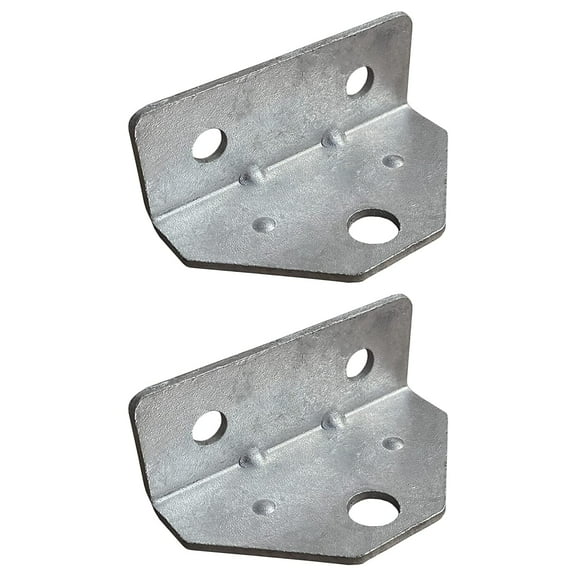 2 Pack Swivel Top Angle Bracket Bolster Bunk Board Adjustable for Boat Pontoon Trailer (2)