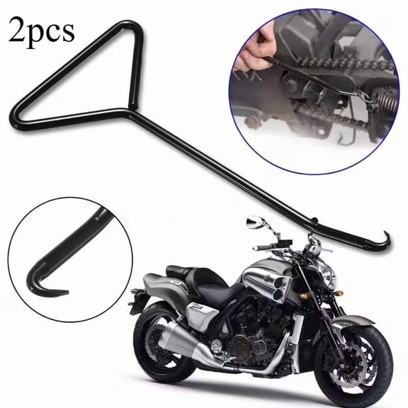 2-Pack T-Handle Spring Hook Puller Tool - Stainless Steel Cotter Pin Removal Kit for ATV and Motorcycle Maintenance