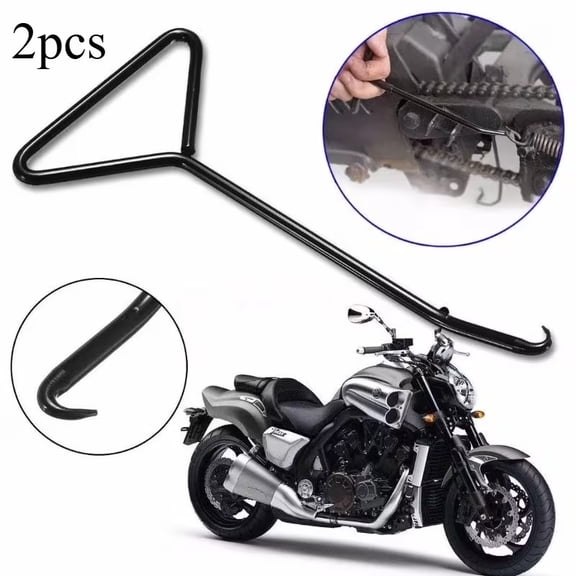 2-Pack T-Handle Spring Hook Puller Tool - Stainless Steel Cotter Pin Removal Kit for ATV and Motorcycle Maintenance