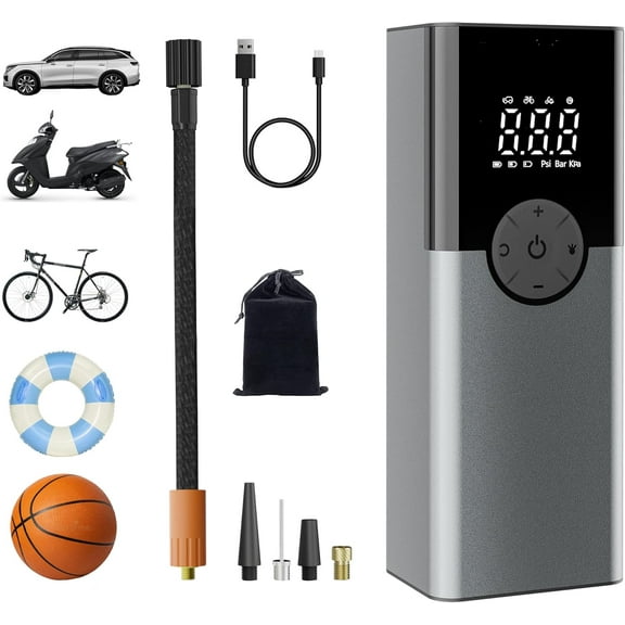 2 Pack TGBOX Tire Inflator Portable Air Compressor 150 PSI Fast & Cordless