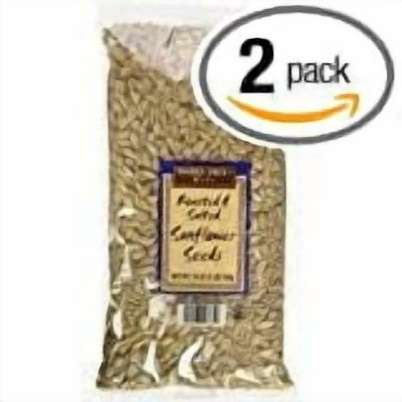 2 Pack TJ Roasted & Salted Sunflower Seeds 16 Oz Net Wt