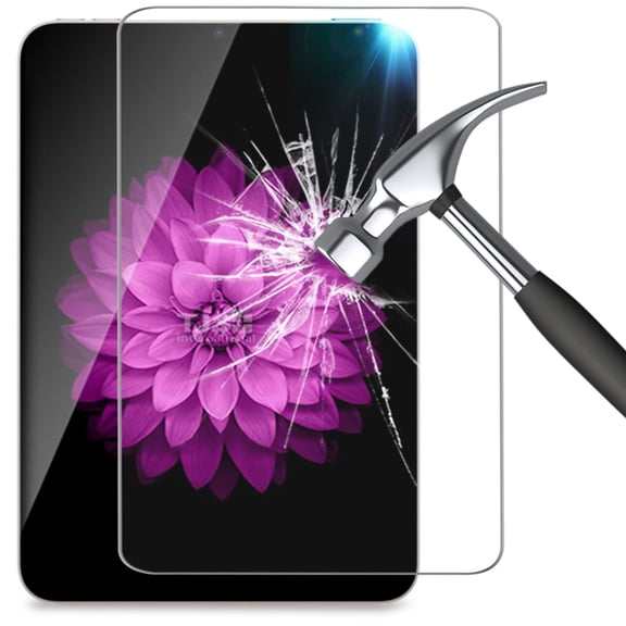 [2-Pack] TJS for iPad Mini 7 (A17 Pro, 2024, 7th Generation) iPad Mini 6 (2021, 6th Generation) 8.3 inch Tempered Glass, Premium 9H Tempered Glass Screen Protector