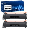 thumbnail image 1 of 2-Pack TN660 TN630 Toner Cartridge Replacement Compatible for Brother TN-660 TN-630 HL-L2300D L2380DW L2340DW DCP-L2540DW MFC-L2700DW Printer Ink (Black), 1 of 6