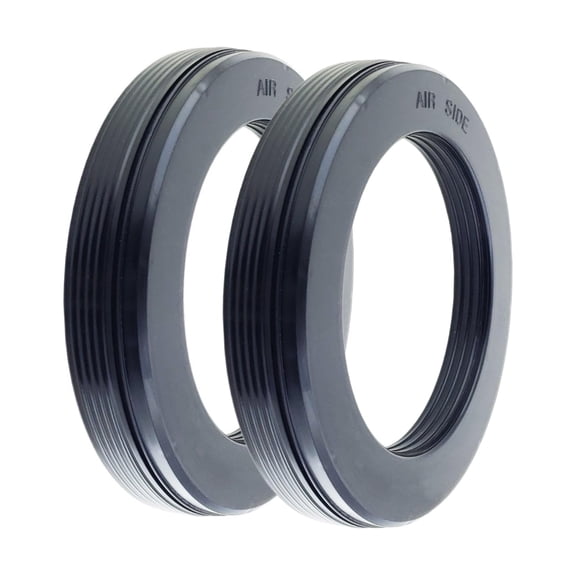 2 Pack of TORQUE High Performance Wheel Seal Drive Trailer Axle (Replaces Stemco 383-0136 & SKF 35058 35066) Replacement for Freightliner Kenworth Peterbilt Navistar Volvo semi Trucks (2 x TR0136C)