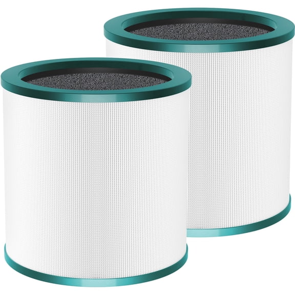 2 Pack TP01 HEPA Filter for Dyson Pure Cool Link TP01 TP02 TP03 AM11 BP01, Replaces #968126-03 – NOT for HP/DP Series (Tower Only)