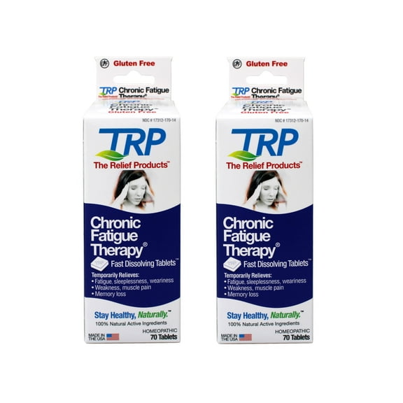 2 Pack - TRP The Relief Products Chronic Fatigue Therapy, 70 count