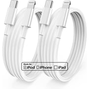 2-Pack TYPPKMM 20W USB-C PD Power Adapter Compatible with iPhone 15 Pro/14 Pro, iPad mini 5/6, 5061