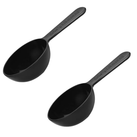 2 Pack Tablespoon Coffee Scoop Plastic Measuring for Milk Powder Fruit Seed Spices