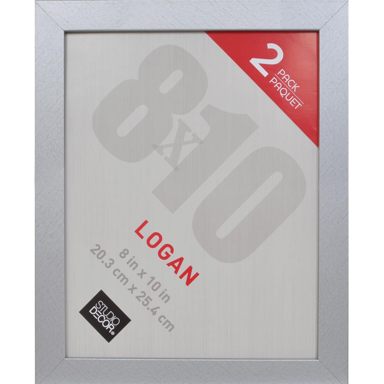 2Pack Tabletop Frames, Logan By Studio Décor®