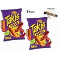 thumbnail image 1 of 2 Pack - Takis Fuego 9.9 oz Sharing Size Bag, Hot Chili Pepper & Lime Rolled Tortilla Chips - Value Pack, 1 of 5