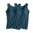 2 Pack Tank Top for Women with Builtin Padded Bra Tanks Workout Yoga