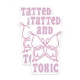 thumbnail image 1 of (2 Pack) Tatted and Toxic Magnets Magnets - Butterfly Magnet - 5" On Longest Side - Made in USA - Sticks to Refrigerators & Metal Surfaces - MAG8483, 1 of 7