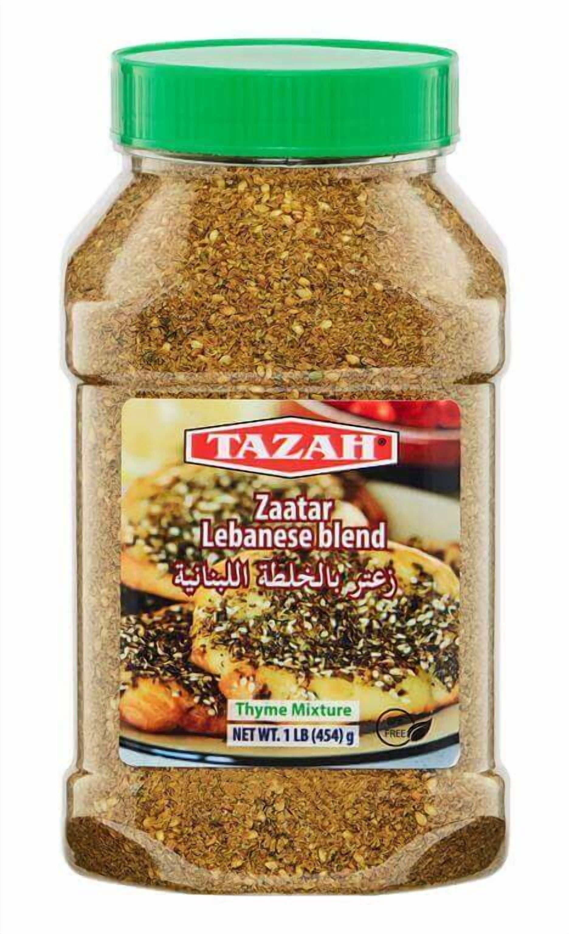 2 Pack – Tazah Lebanese Zaatar Jar 1lb / 454g