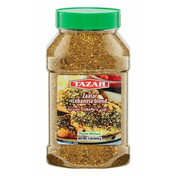 2 Pack – Tazah Lebanese Zaatar Jar 1lb / 454g