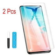 2 Pack Tempered Glass Screen Protector For Galaxy S10 [6.1"], Touch Responsive, Include Liquid Installation Tools [Case Friendly][Full Screen Coverage][HD Clear]