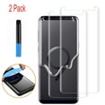 thumbnail image 1 of 2 Pack Tempered Glass Screen Protector For Galaxy S9, Touch Responsive, Include Liquid Installation Tools [Case Friendly][Full Screen Coverage][HD Clear], 1 of 7