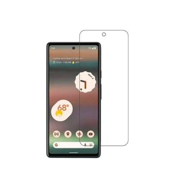 [2 Pack] Tempered Glass Screen Protector Frontier Protective Protector Clear Cover Protector for Google Pixel 6a