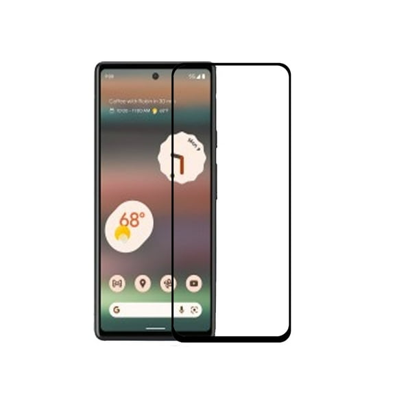 [2 Pack] Tempered Glass Screen Protector Frontier Protective Protector Clear Cover for Google Pixel 6a