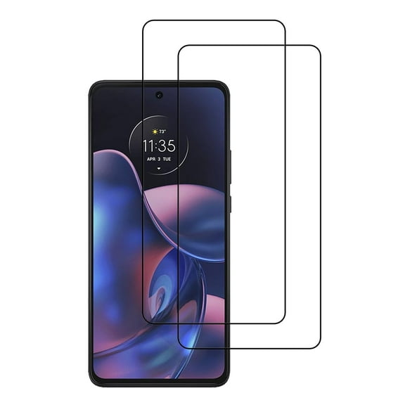 [2 Pack] Tempered Glass Screen Protector Frontier Protective Protector for Motorola Moto Edge 2022