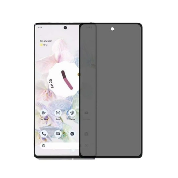 [2 Pack] Tempered Glass Screen Protector Privacy Anti Spy Protector for Google Pixel 7 Pro 2022
