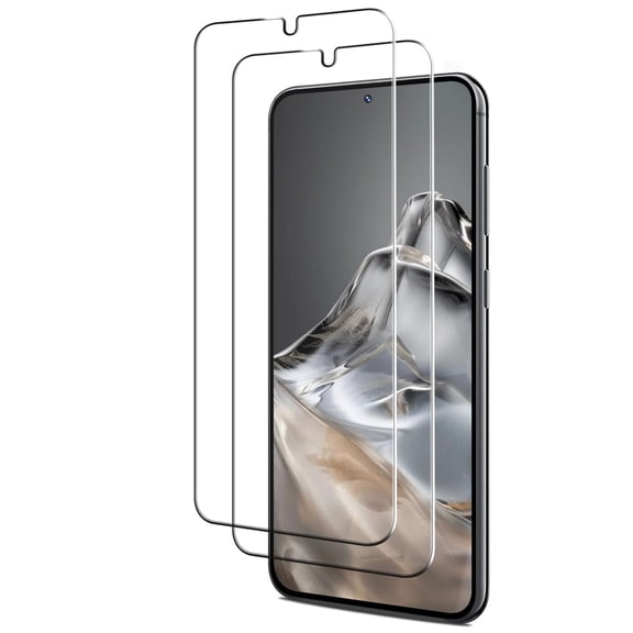 [2 Pack] Tempered Glass Screen Protector for Samsung Galaxy A25 5G, 9H Clear Anti-Scratch Unlock Support Anti-Fingerprint Bubble Free Case Friendly Screen Protector