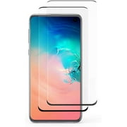 [2 Pack] Tempered Glass Screen Protector for Samsung Galaxy S10e, Tempered Glass, HD Clear, Case Friendly Screen Protector for Samsung Galaxy S10e