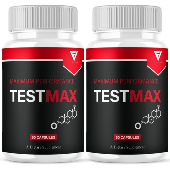 (2 Pack) TestMax Advanced Pills, Test Max Performance Supplement (120 Capsules)