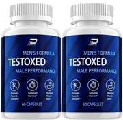 2 Pack Testoxed Capsules Supplement, Testoxed Advanced Men Wellness Support, Official Testoxed Maximum Strength Energy Performance, Testoxed Premium Dietary Formula Reviews 120 Capsules