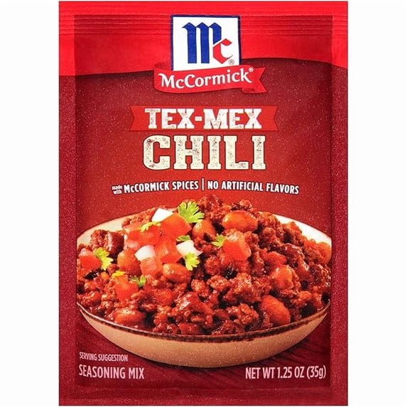 (2 pack) Tex-Mex Chili Seasoning Mix, 1.25 oz