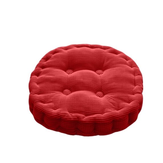 2 Pack Textured Round Meditation Floor Cushion, Large Soft Seat Pad For Living Room Balcony Yoga Indoor Rest Space