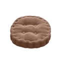 thumbnail image 1 of 2 Pack Textured Round Meditation Floor Cushion, Large Soft Seat Pad For Living Room Balcony Yoga Indoor Rest Space, 1 of 4