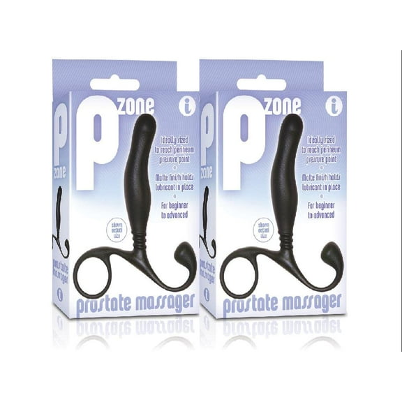 (2 Pack) The 9's, P Zone Prostate Massager