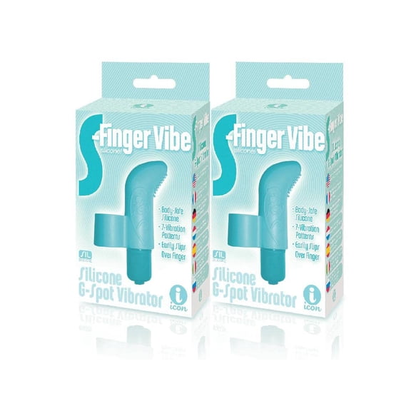(2 Pack) The 9's, S-Finger Vibe, Blue