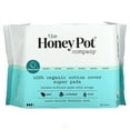 thumbnail image 1 of (2 Pack) The Honey Pot Company, Organic Super Herbal-Infused Pads with Wings, 16 Count, 1 of 1