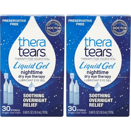 2 Pack - TheraTears Liquid Gel Single-Use Containers 30 Each