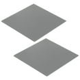 thumbnail image 1 of 2 Pack Thermal Pad  4.0W/m.K Insulated Silicone Cooling Pads 120x120x1mm for Laptop Computer Radiator, Grey, 1 of 6