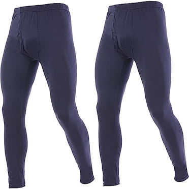 2 Pack Thermal Pants for Men, Thermal Underwear for Men's Thermal Underwear Bottoms Long Johns for Men Base Layer Athletic Ultra Soft Leggings Tight