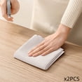 thumbnail image 1 of 2-Pack Thick Microfiber Cleaning Cloths, Reusable Scrubbing Pads for Dishes, Counter, Car & Glass, 1 of 6