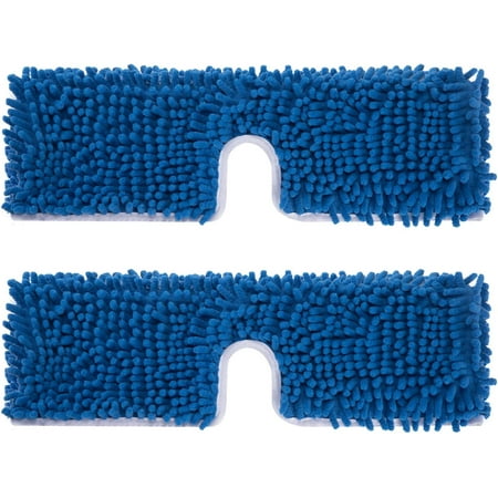 2 Pack Thicken Mop Refills Compatible with O-Cedar Dual-Action Microfiber Flip Mop, Replacement Mop Heads for Dry/Wet Use, Machine Washable Double Sided All Surface Cleaning