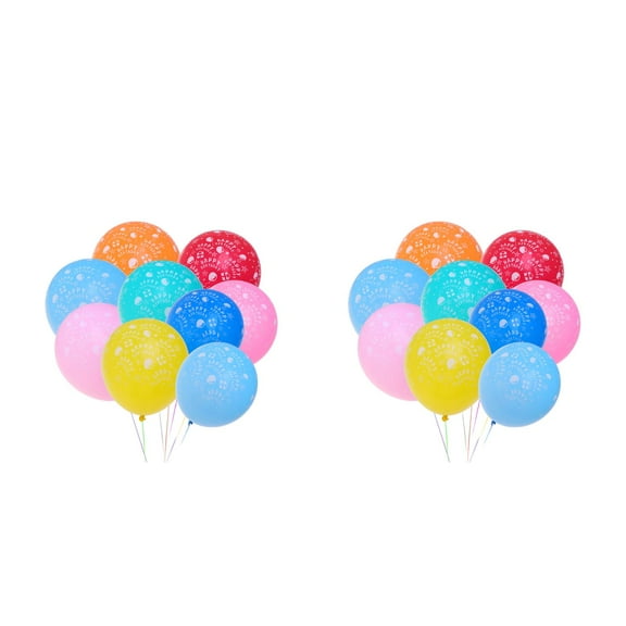 2 Pack Thickened Balloons Party Supplies Safe Easy to Inflate