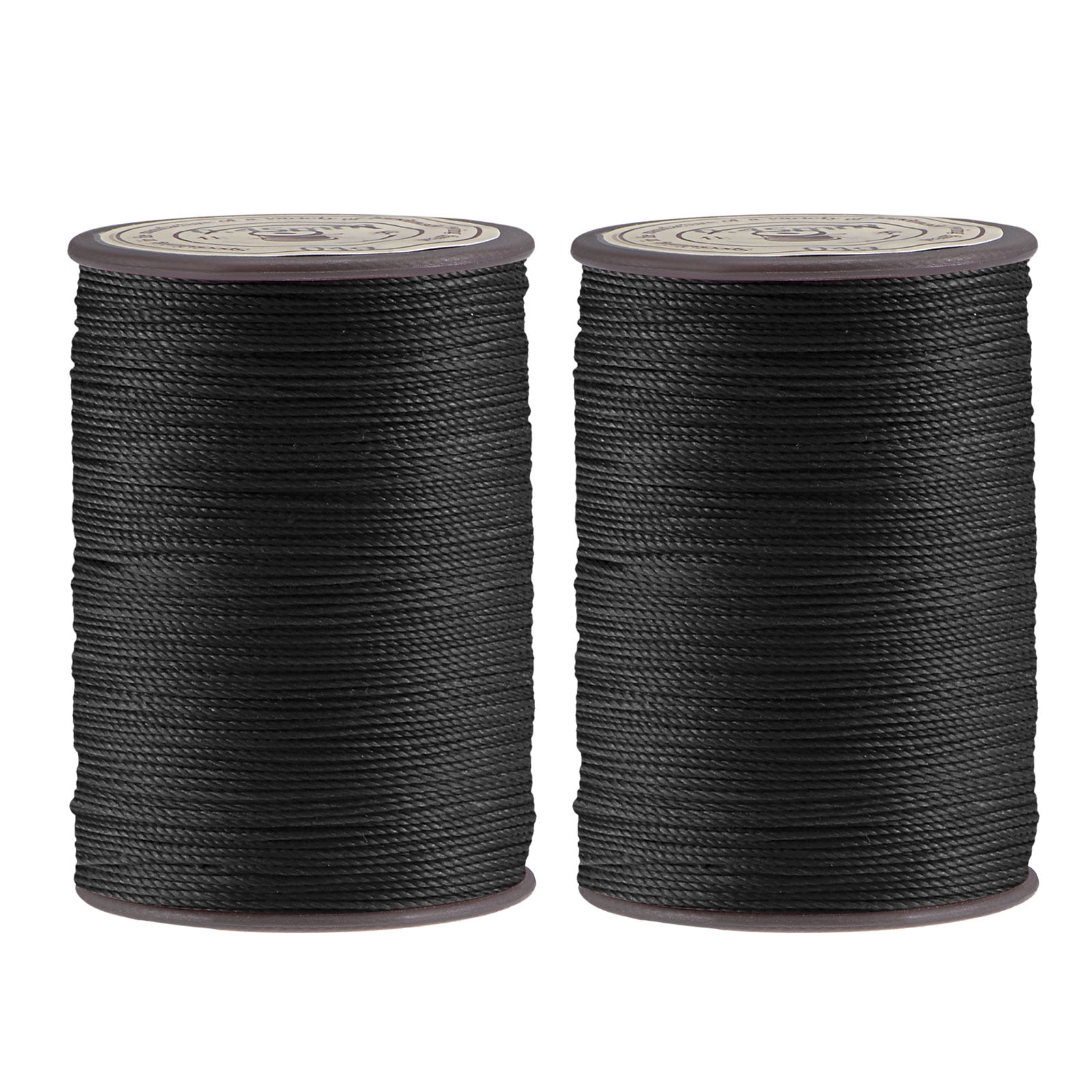 2 Pack Thin Waxed Thread 93 Yards 0.65mm Polyester String Cord for ...